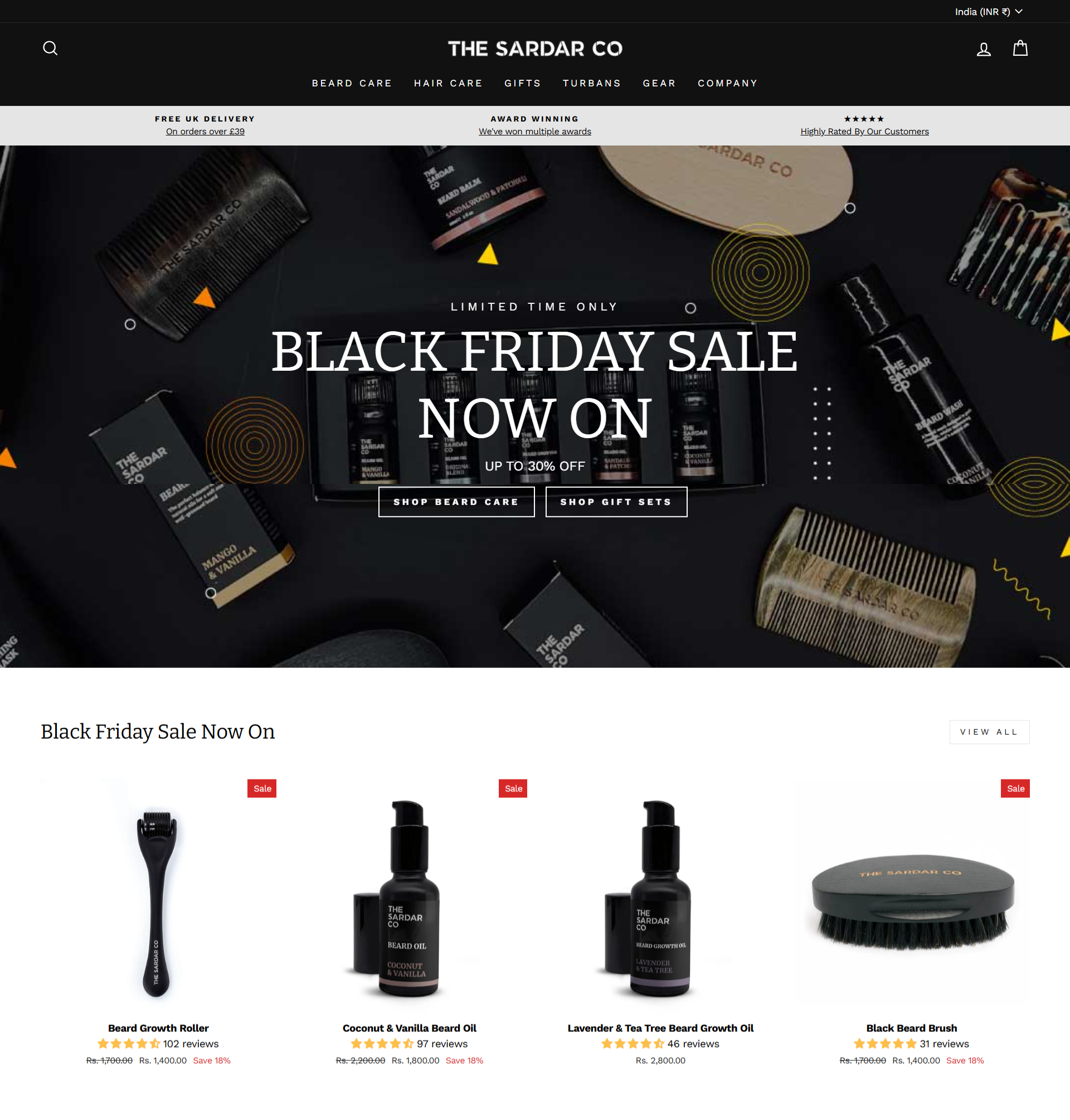 The Sardar Co Website